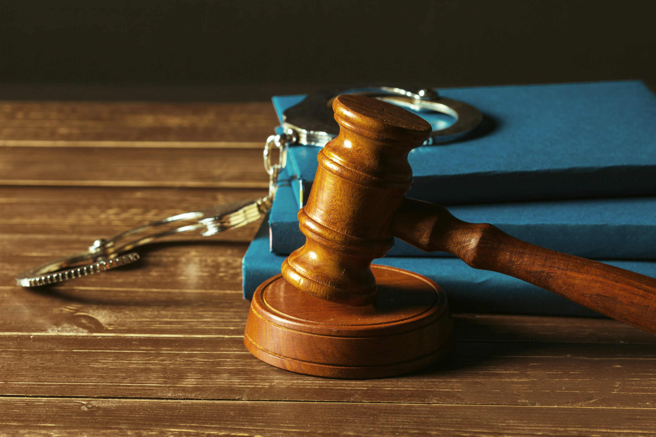 gavel with books old wooden desk scaled